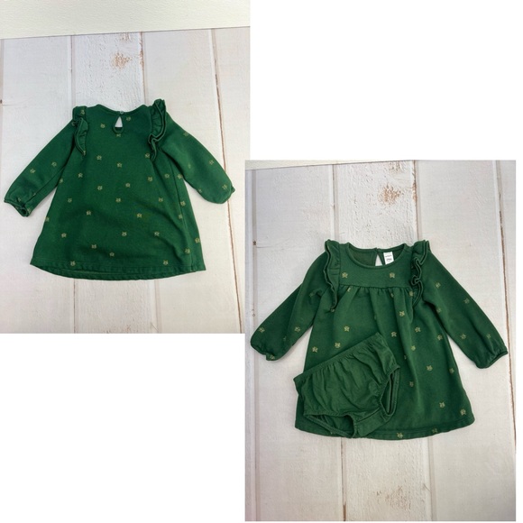 Baby Butterfly Fleece Dress SIZE 24 MONTHS - Picture 14 of 15